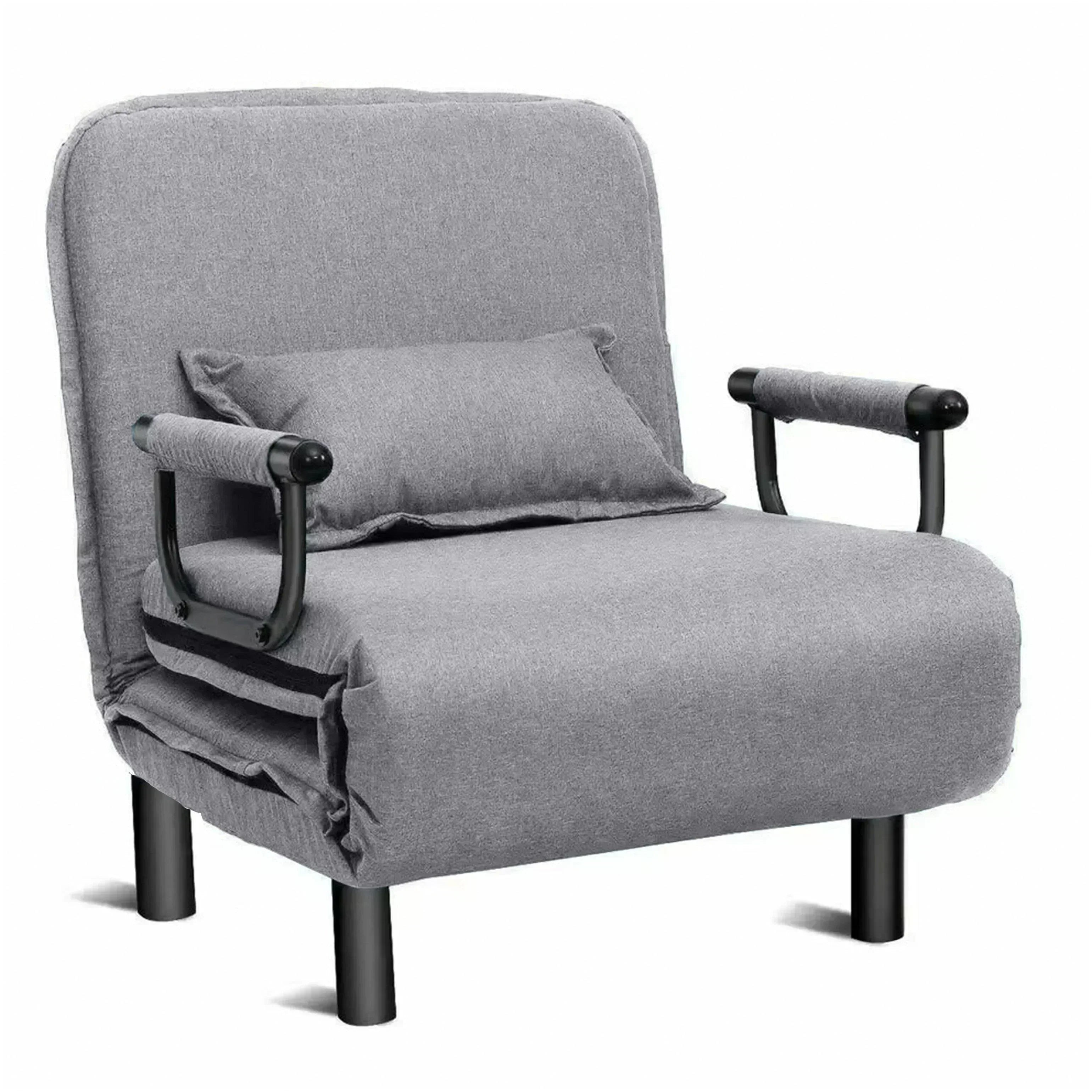 Convertible Sofa Bed Grey