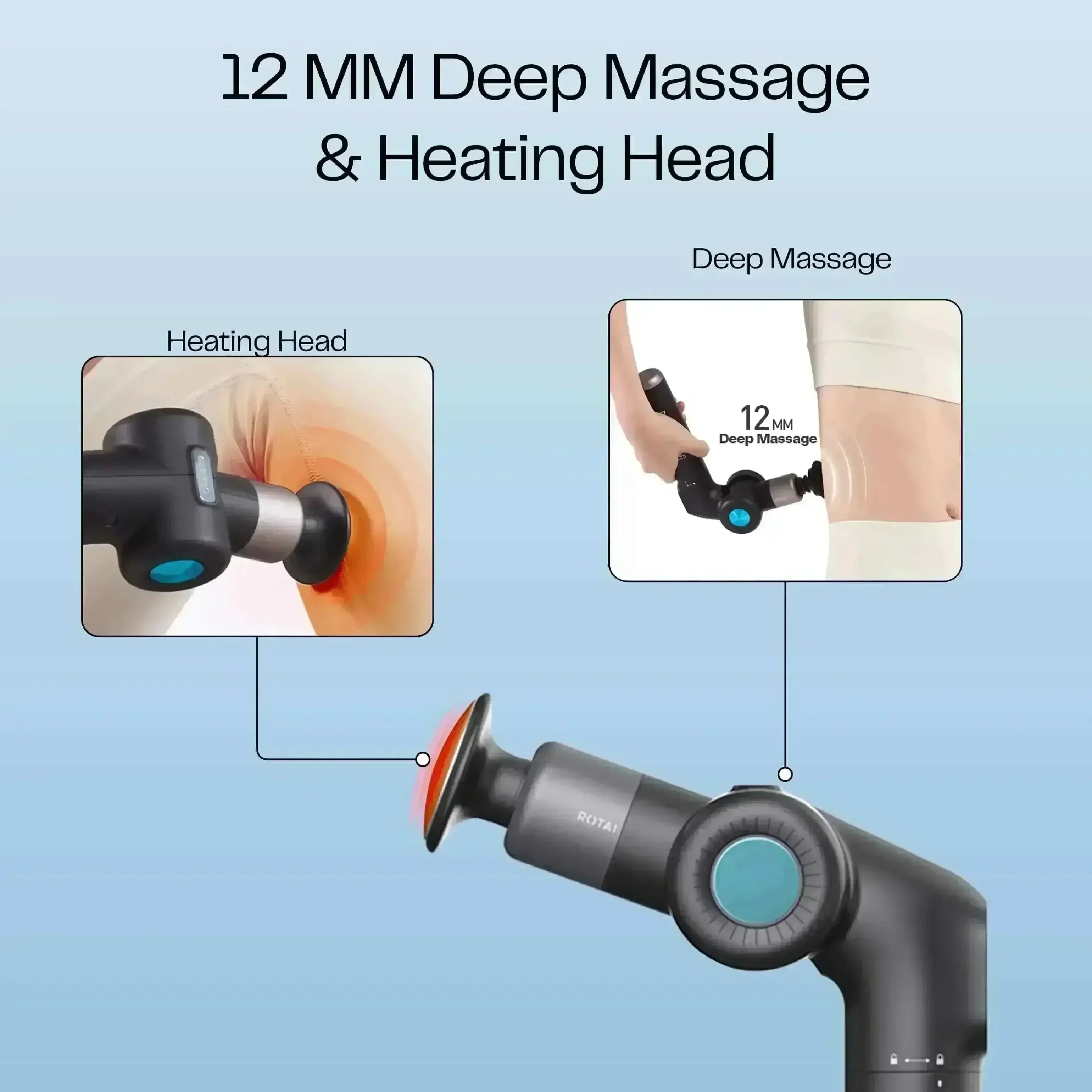 Muscle Therapy Foldable Massage Gun