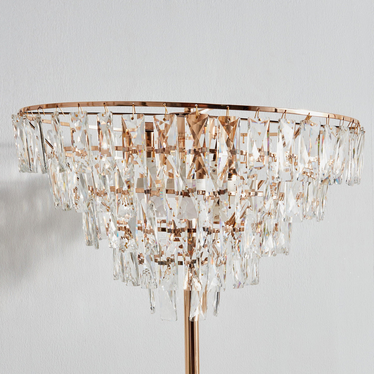Buy Affordable Luminous Ribbon: Gold Floor Lamp in Dubai - UAE | Cheap Price