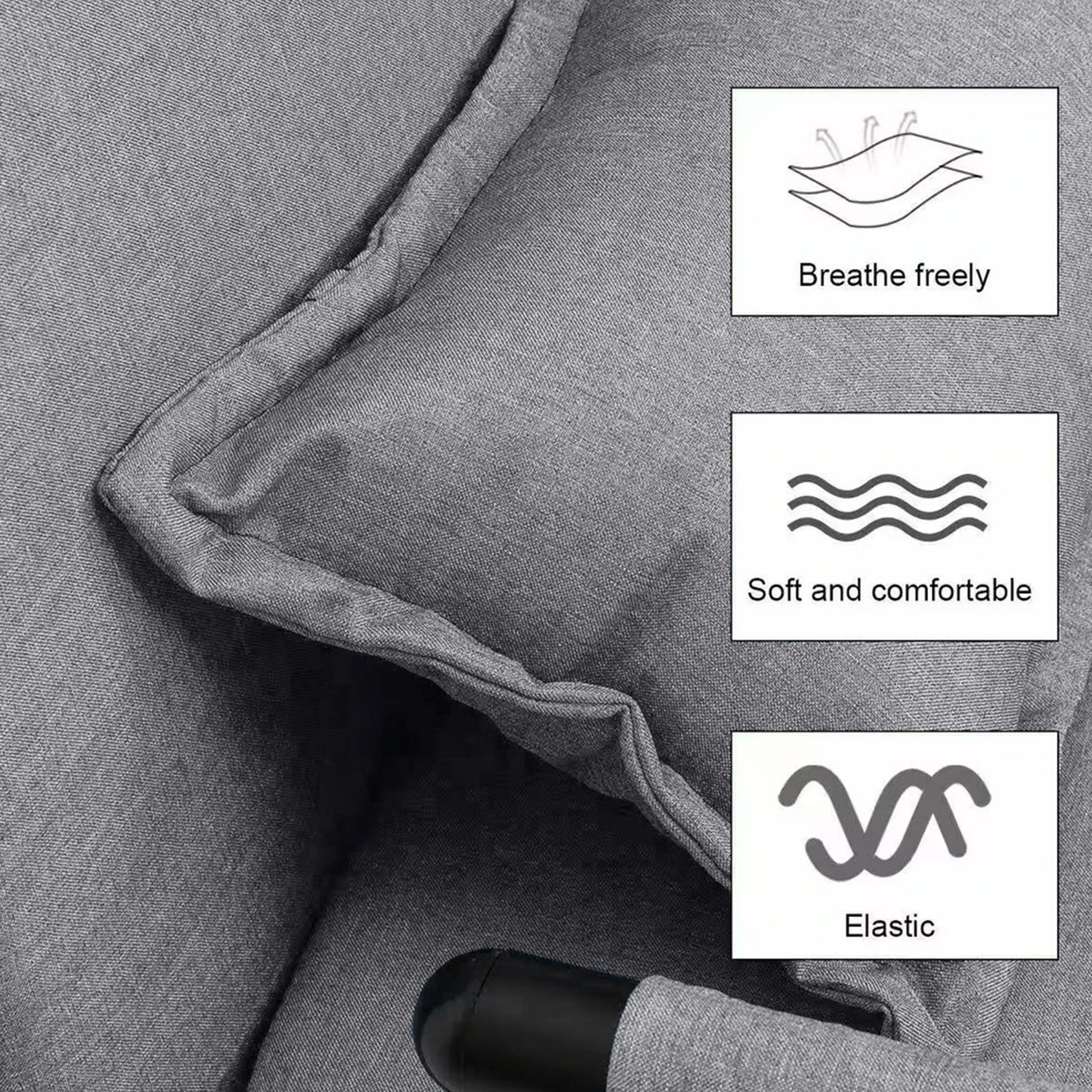 Convertible Sofa Bed Grey