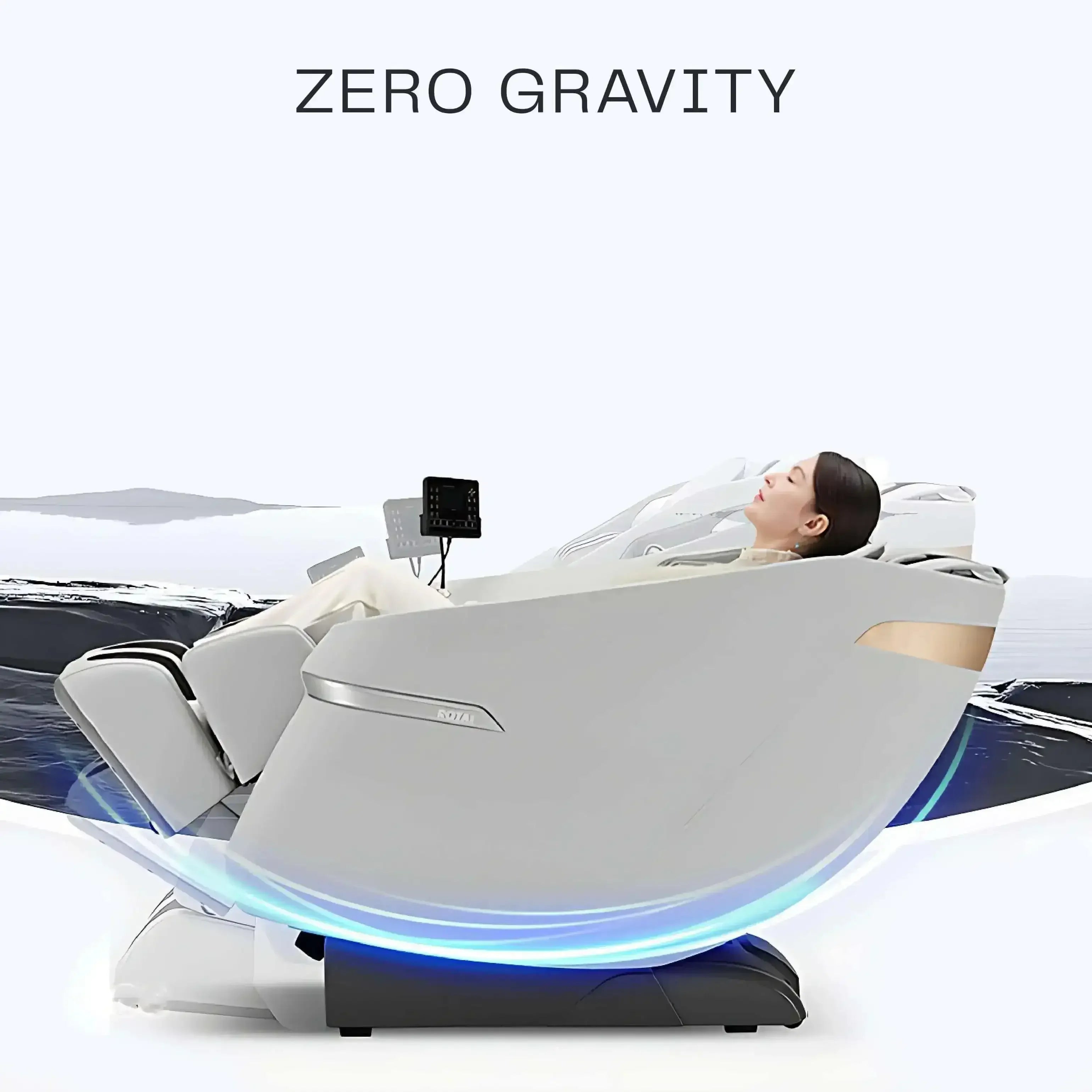 Ekanite 2 in 1 Massage Chair and Sofa (Grey) - Rotai - Best Massage Chair in Dubai UAE - Shop massage chairs in Dubai, UAE, Abu Dhabi