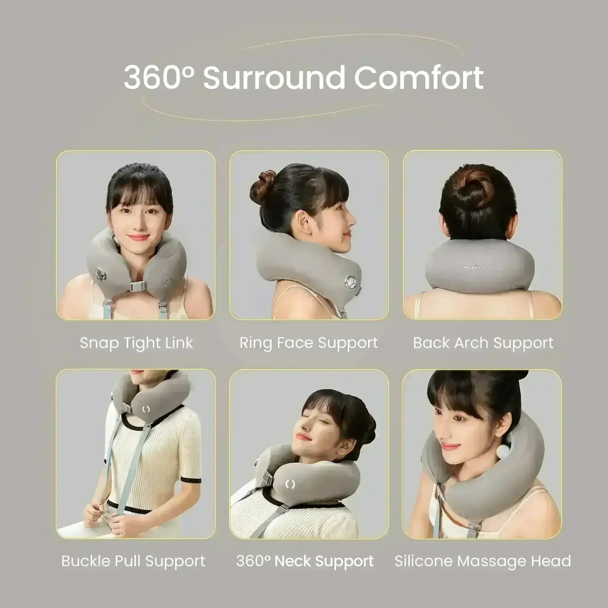 Electric Neck Massage Pillow