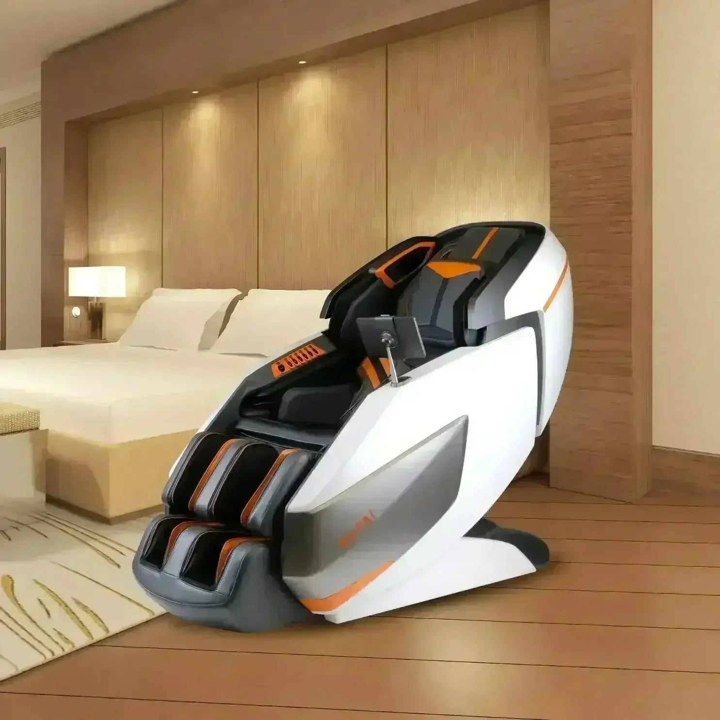 Lambo Luxury Massage Chair (Orange) - Rotai - Best Massage Chair in Dubai UAE - Shop massage chairs in Dubai, UAE, Abu Dhabi