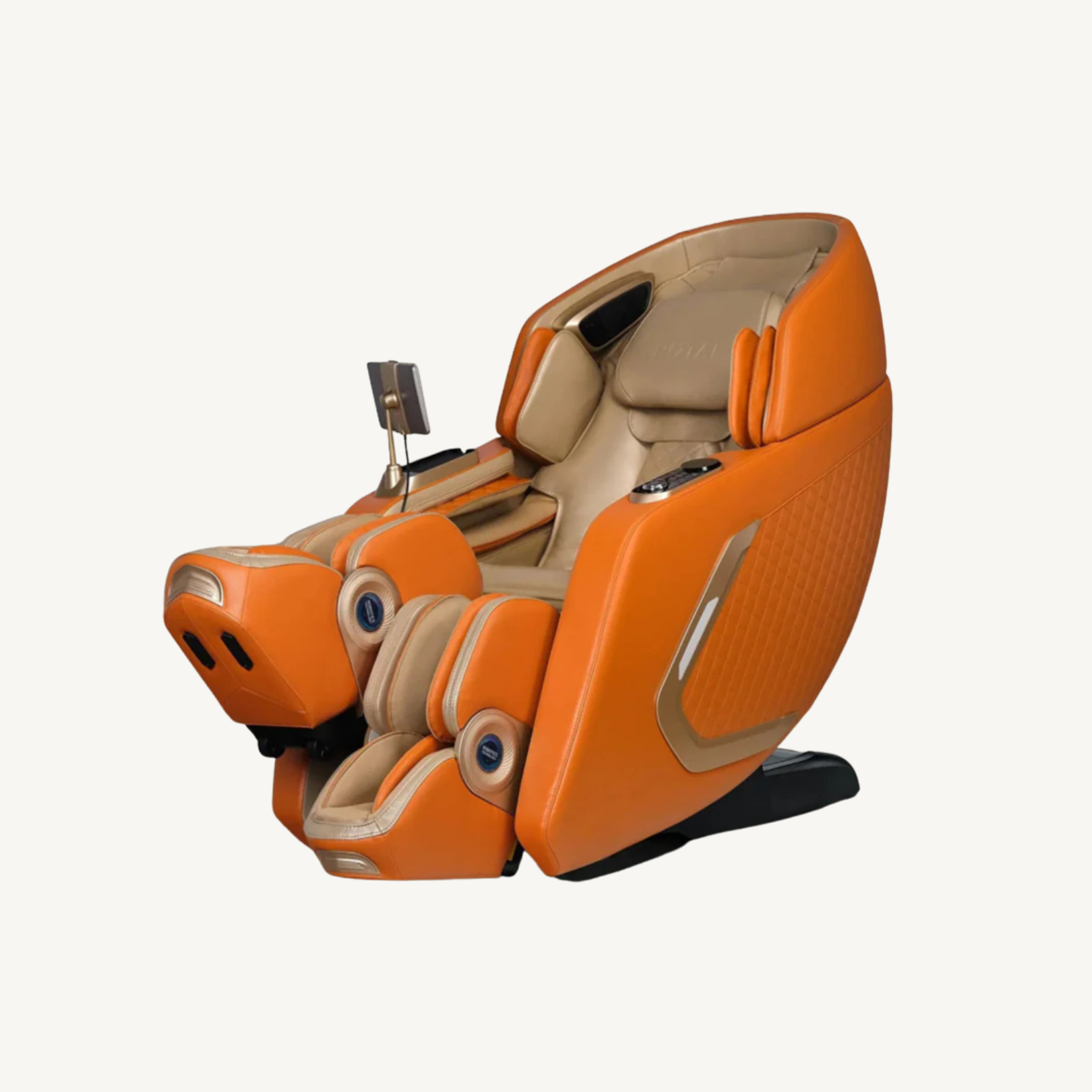 Bi-Stretch Massage Chair (Orange)