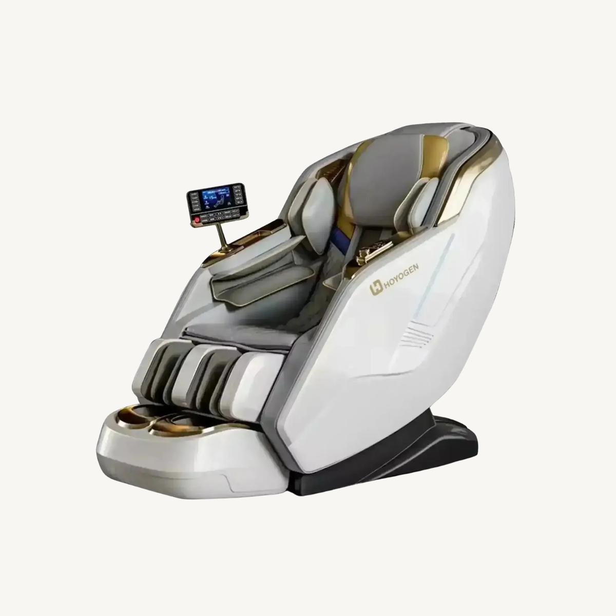 ARIES Hoyogen Massage Chair (White)