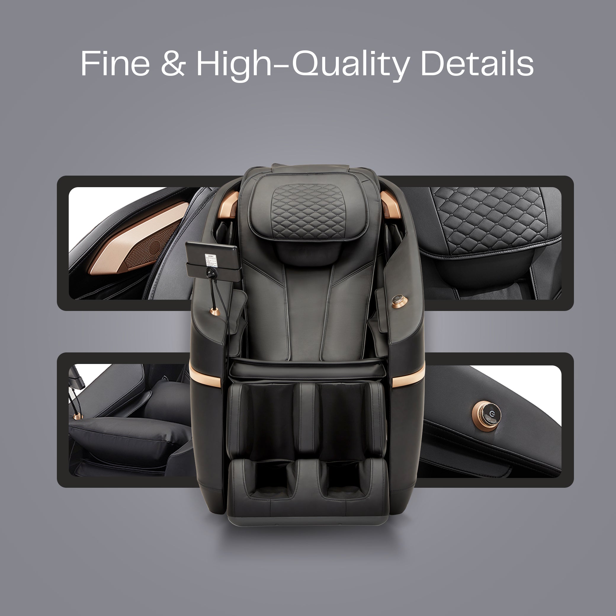 أفضل كرسي مساج A37 أسود في السعودية مع تقنيات حديثة | Best A37 black massage chair in Saudi Arabia