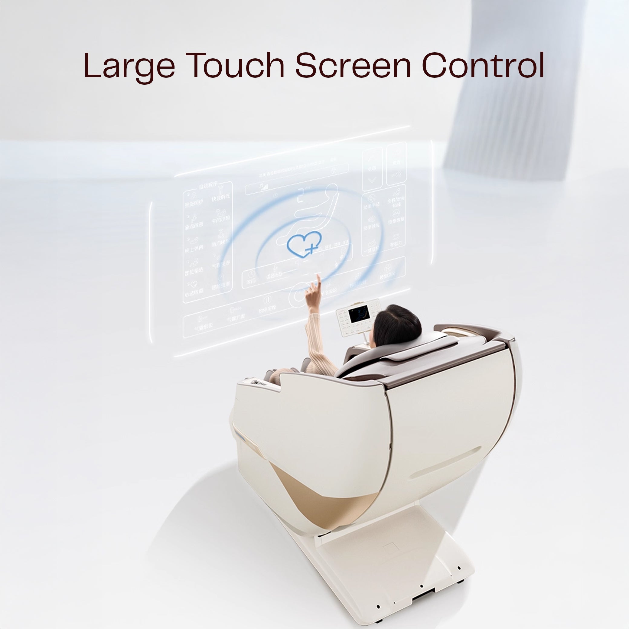 كرسي مساج A68 Max مناسب لاستعادة العضلات بعد التمارين | A68 Max muscle recovery massage chair