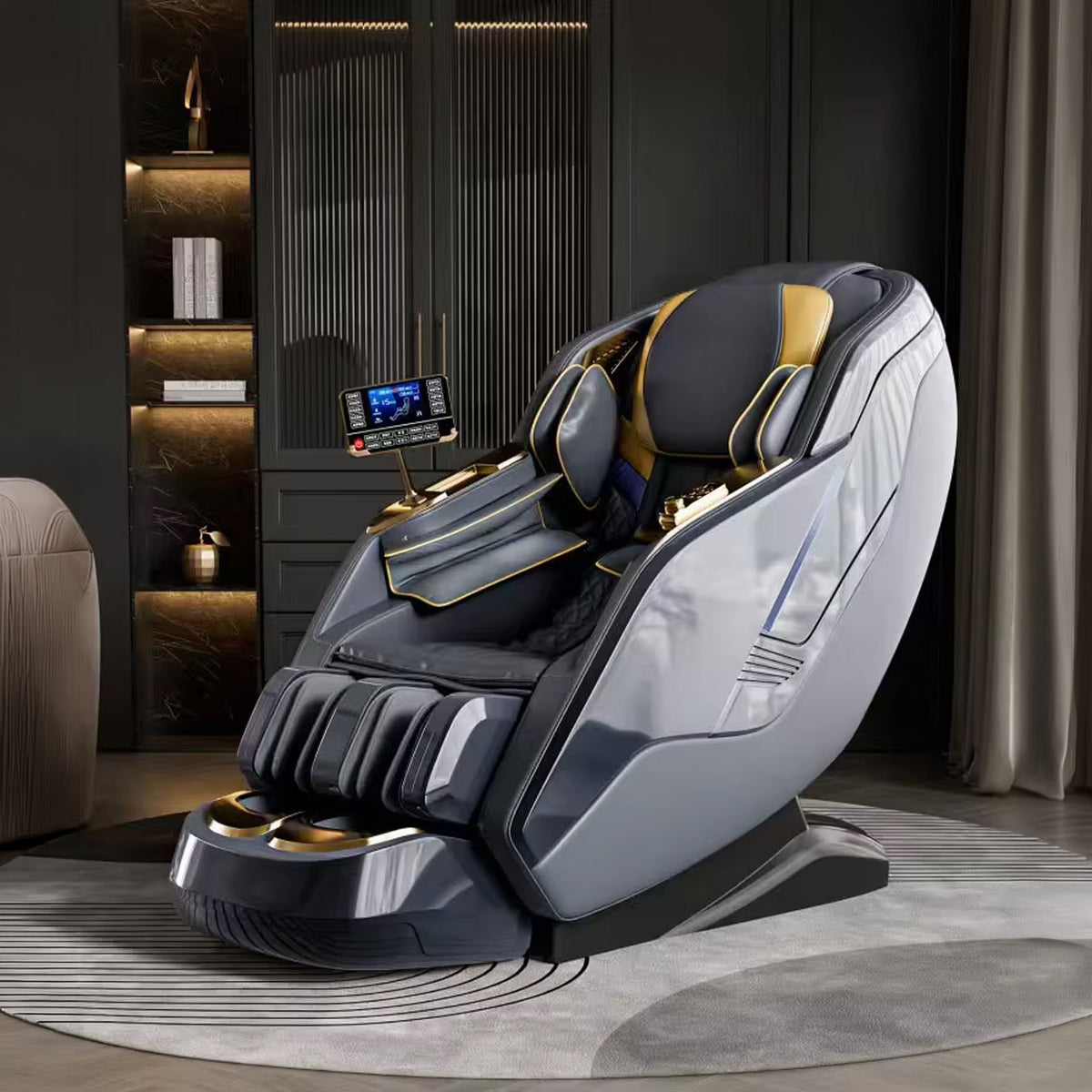 ARIES Hoyogen Massage Chair (Dark Grey)