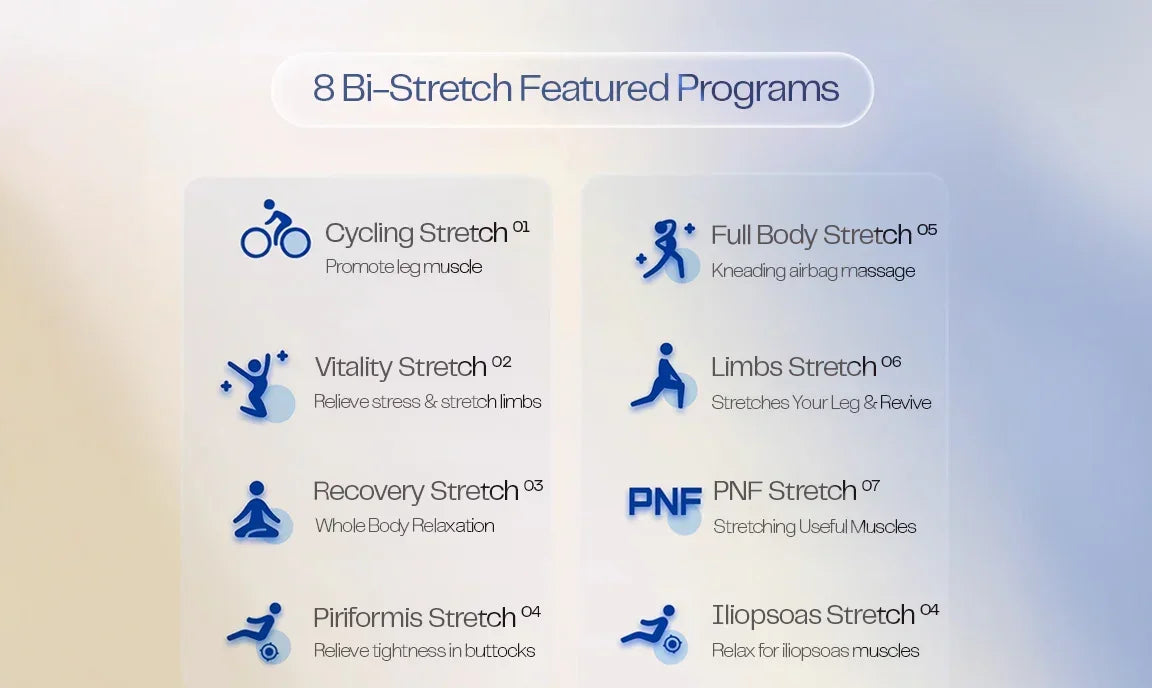 شراء كرسي مساج Bi Stretch أزرق في السعودية مع شحن مجاني إلى الرياض وجدة | Buy Bi Stretch blue massage chair Saudi Arabia with free delivery